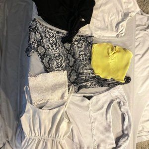 Top Combo: Aritzia (Wilfred) , Shein, Garage,